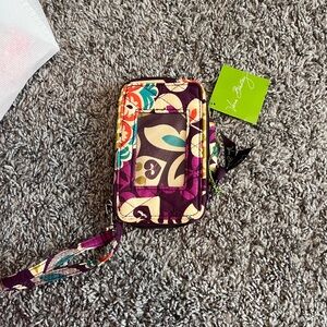 Vera Bradley Multicolor Floral Wristlet